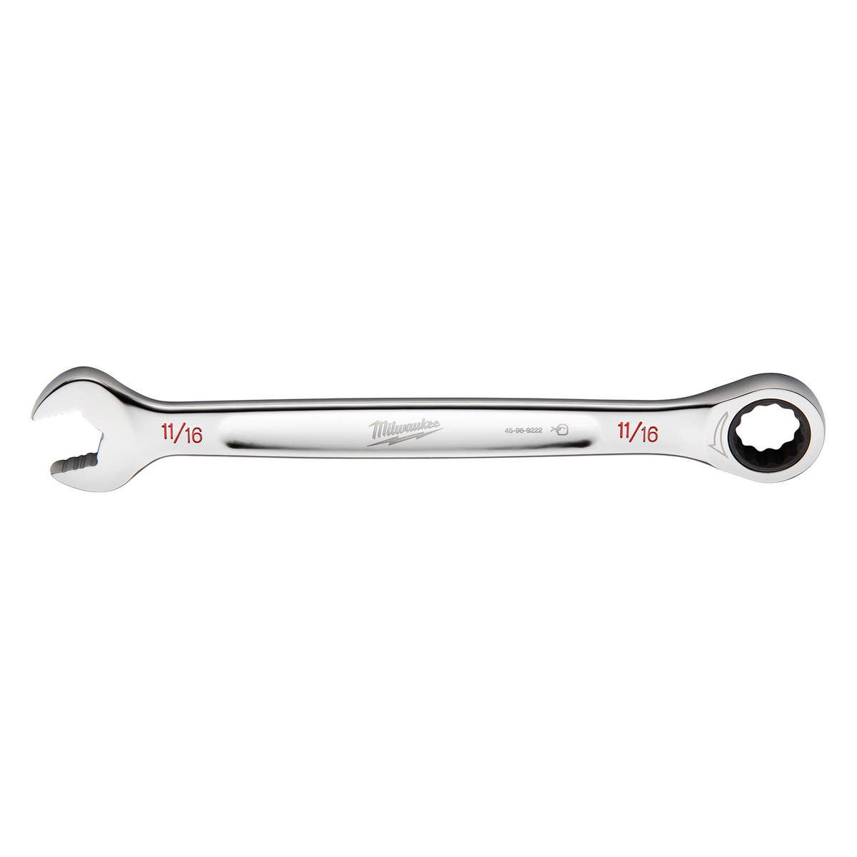 Milwaukee 45-96-9222 11/16" SAE Ratcheting Combo Wrench
