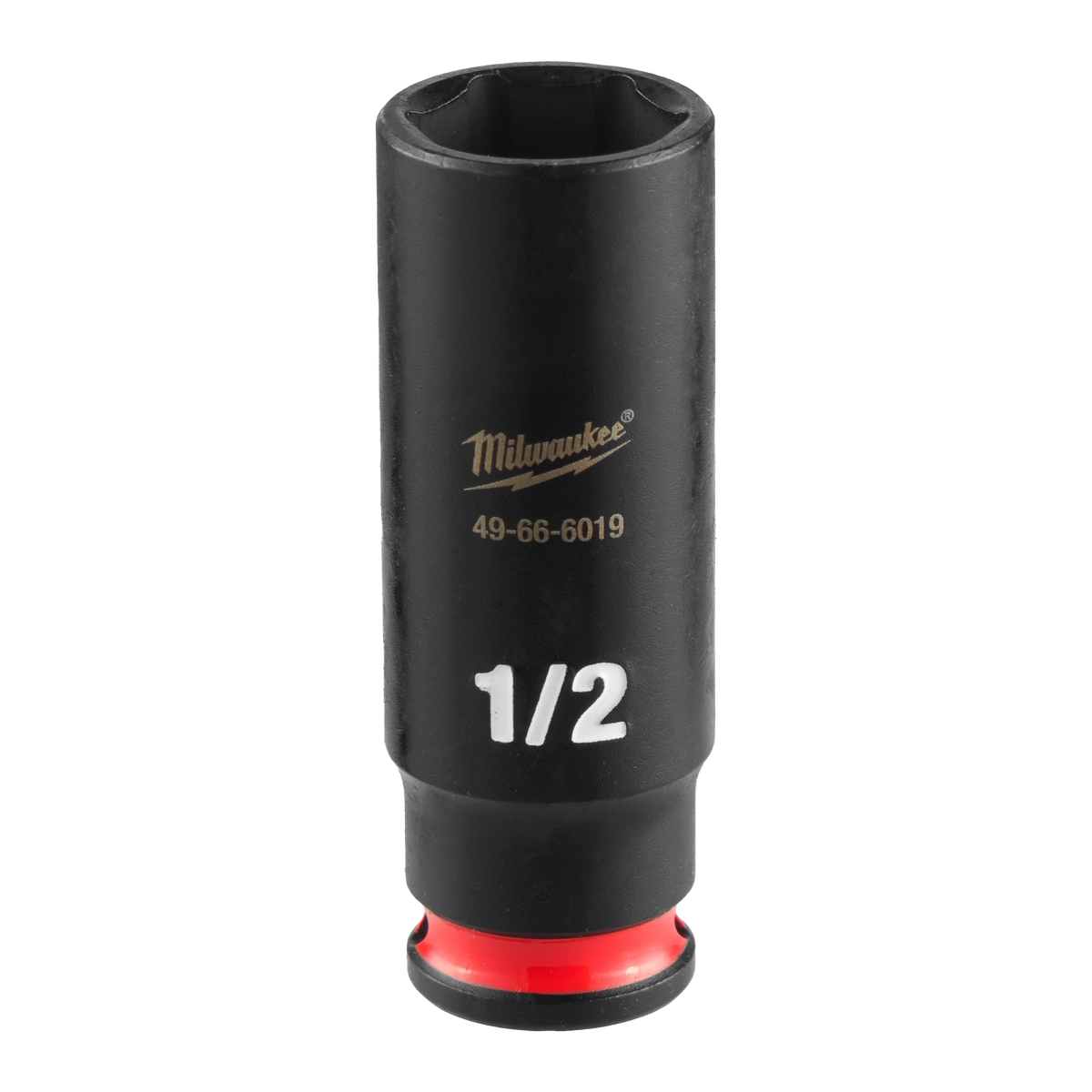 Milwaukee 49-66-6019 SHOCKWAVE Impact Duty 1/4" Drive 1/2" Deep 6 Point Socket