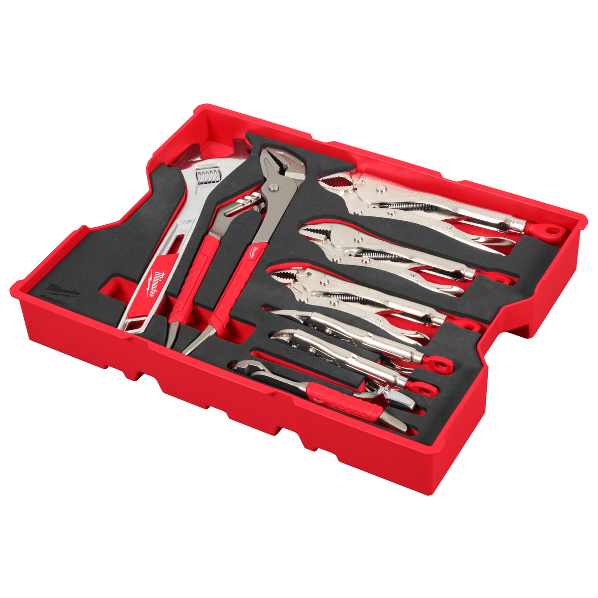 Milwaukee 48-22-0160 9pc. Pliers & Wrench Set with Tray for PACKOUT Drawers