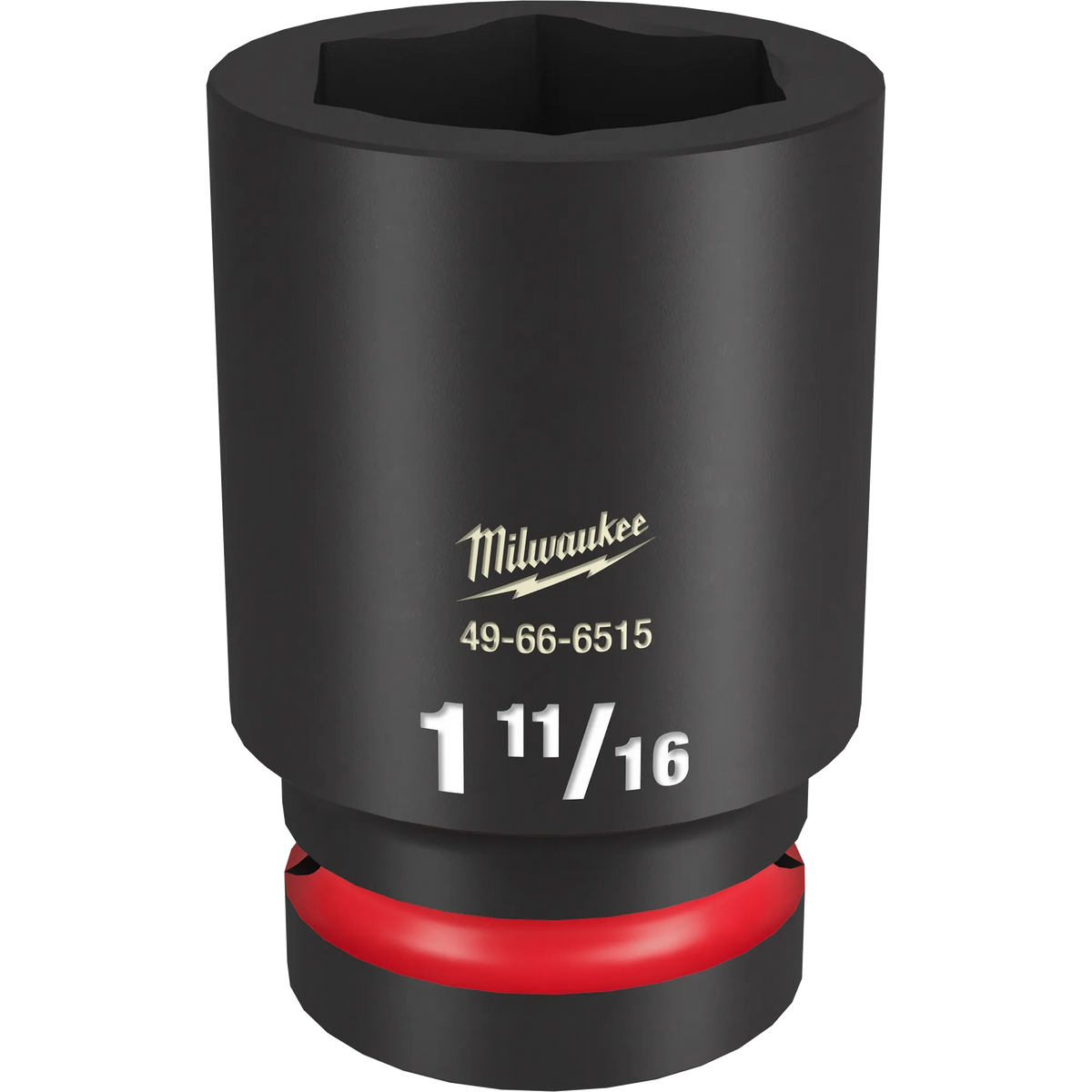 Milwaukee 49-66-6515 SHOCKWAVE Impact Duty 1" Drive 1-11/16" Deep 6 Point Socket