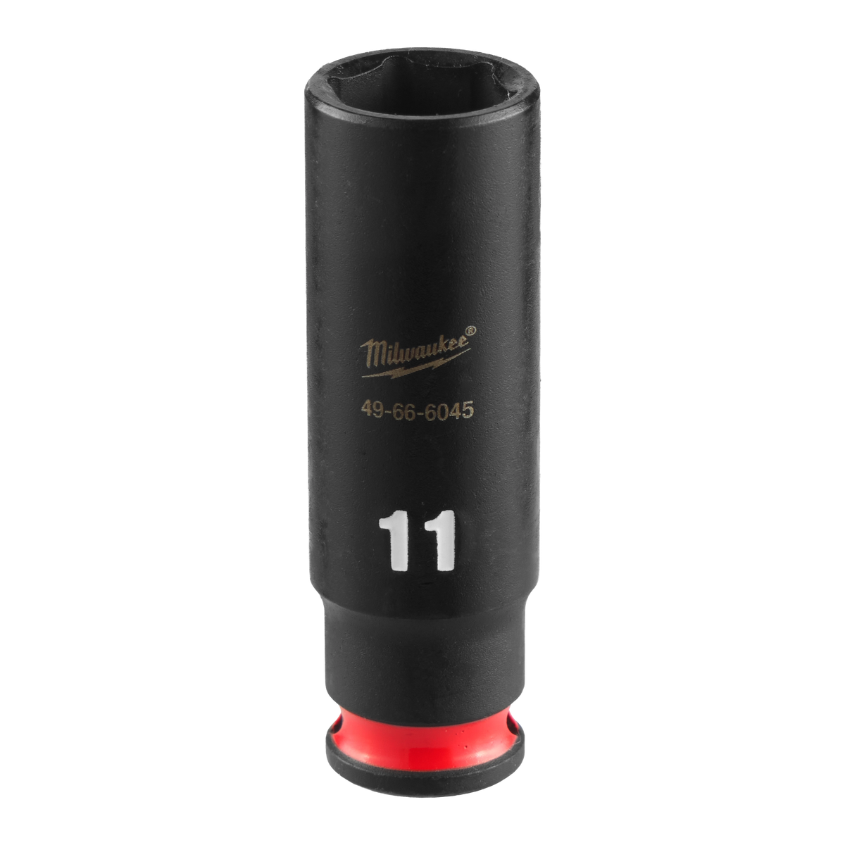 Milwaukee 49-66-6045 SHOCKWAVE Impact Duty 1/4" Drive 11MM Deep 6 Point Socket
