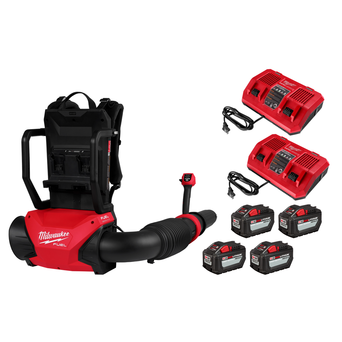 Milwaukee 3009-24HD M18 FUEL Dual Battery Backpack Blower Kit