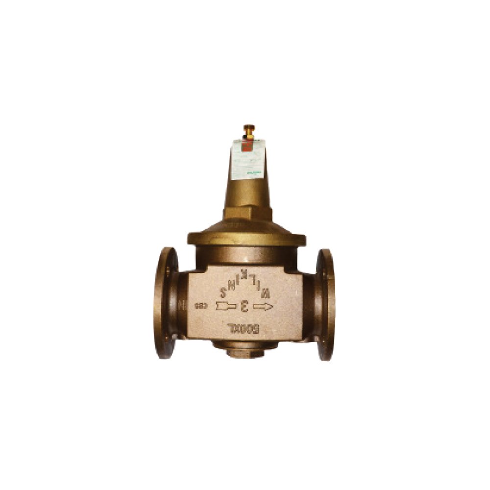 Zurn 3-500XLFC Lead-Free Pressure Reducing Valve, Lead-Free Bronze, Flanged
