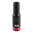 Milwaukee 49-66-6014 SHOCKWAVE Impact Duty 1/4" Drive 9/32" Deep 6 Point Socket