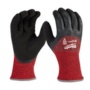 Milwaukee 48-73-7940 Cut Level 4 Winter Dipped Gloves - S (Pack of 6)