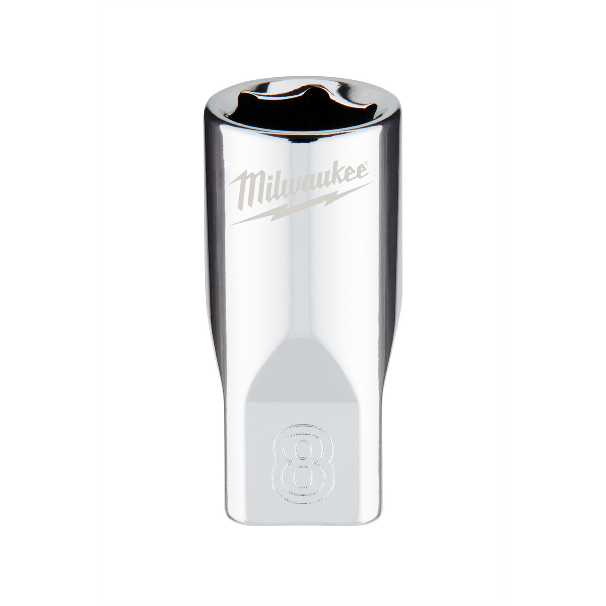 Milwaukee 45-34-9034 1/4" Drive 8mm Metric Socket with FOUR FLAT Sides