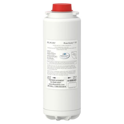 Elkay 51299C Replacement Filter Cartridge, 1,500 Gal