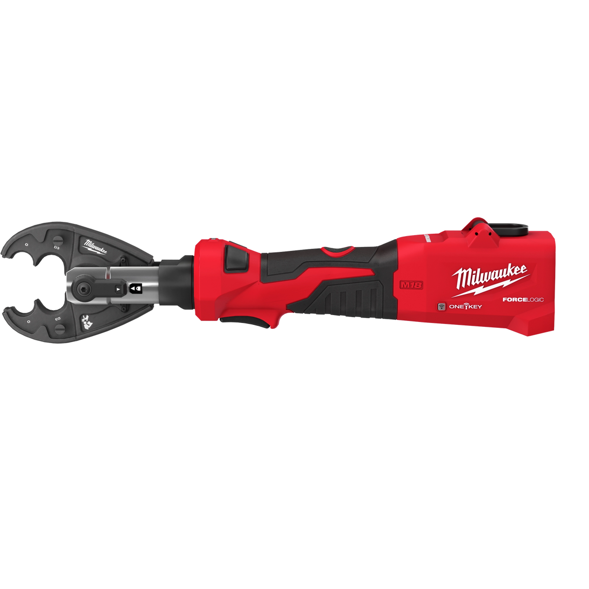 Milwaukee 2978-OCUT M18 FORCE LOGIC 6T Linear Utility Crimper w/ O-D3 Jaw & Cutting Jaws