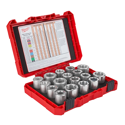 Milwaukee 49-16-BKITS 1/0 AWG - 750 MCM Cu with 17 THHN / XHHW Bushings