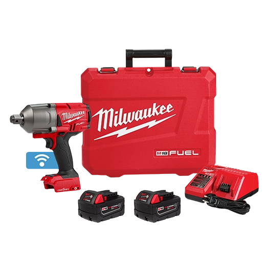 Milwaukee 2864-22R M18 FUEL w/ ONE-KEY High Torque Impact Wrench 3/4" Friction Ring Kit
