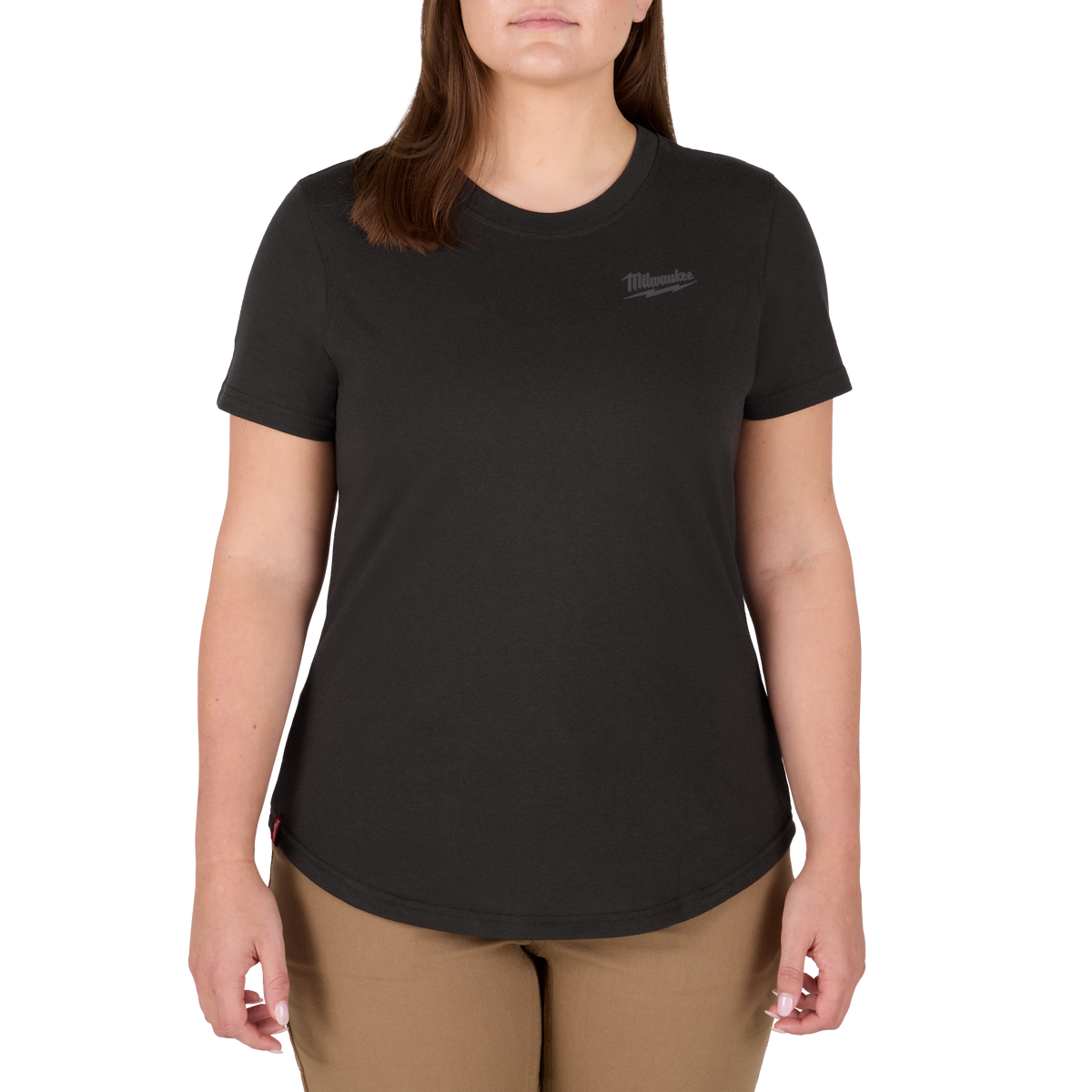Milwaukee F452B-M Women's FREEFLEX Hybrid Tee - Short Sleeve Black M