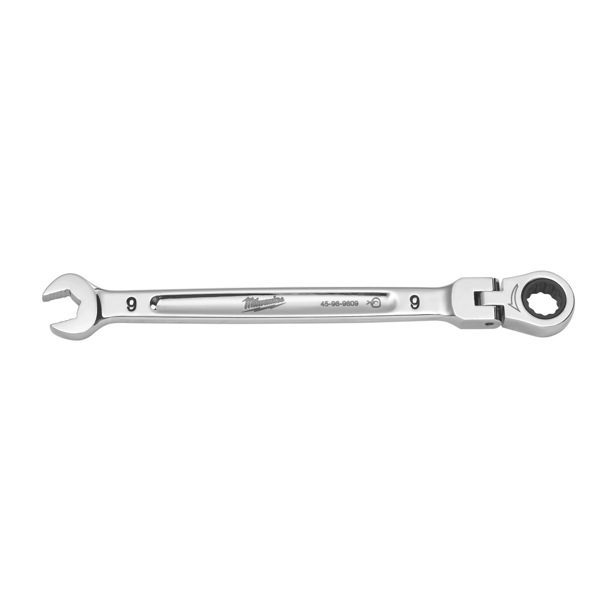 Milwaukee 45-96-9609 9mm Flex Head Ratcheting Combination Wrench