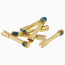 Sloan DO-3 Regulating Screw Rough Brass, 6 per pack