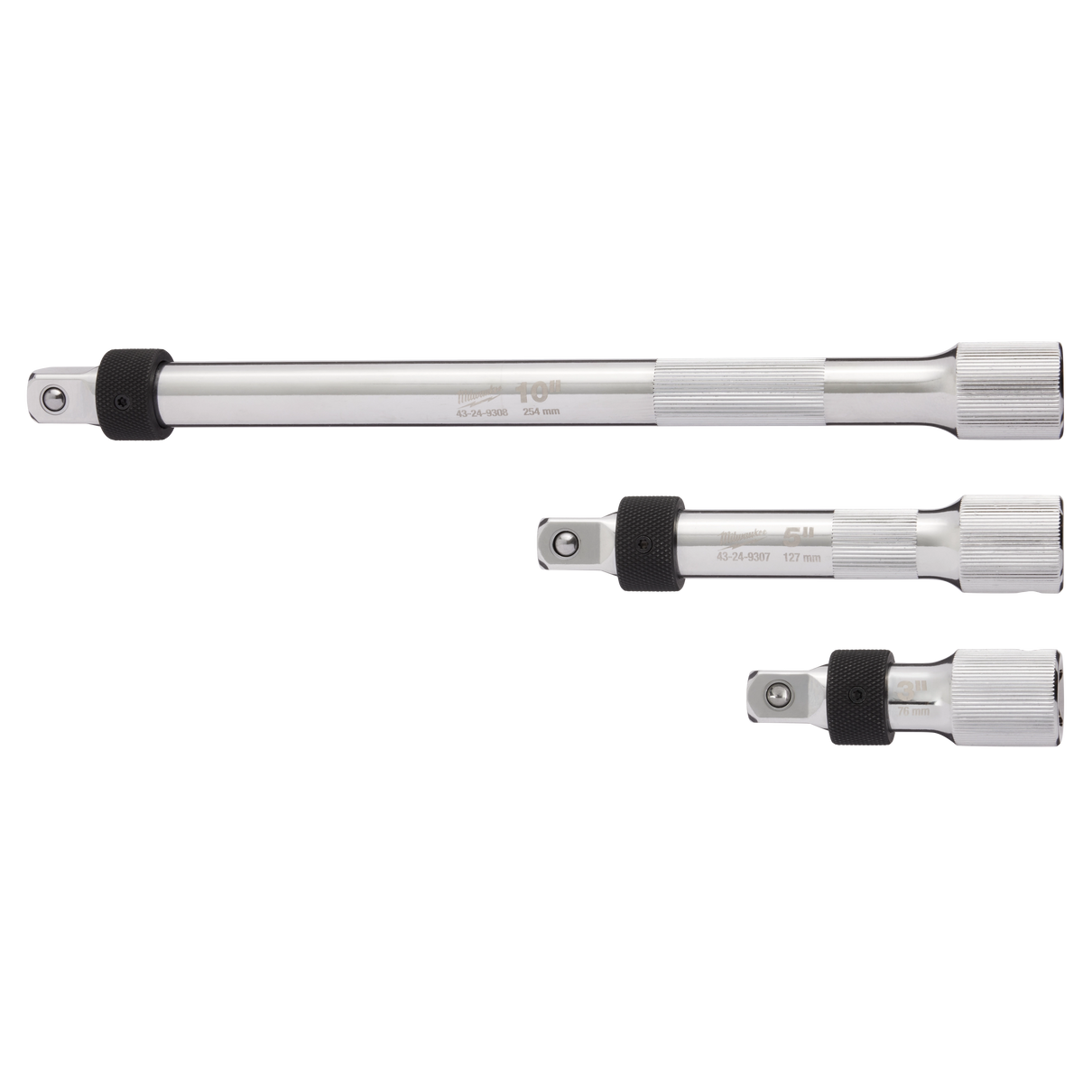 Milwaukee 48-22-9362 3pc 1/2” Drive Locking Extension Set