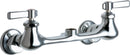 Chicago Faucets 540-LDLESXKAB Lead-Free Wall-mounted manual faucet with adjustable centers