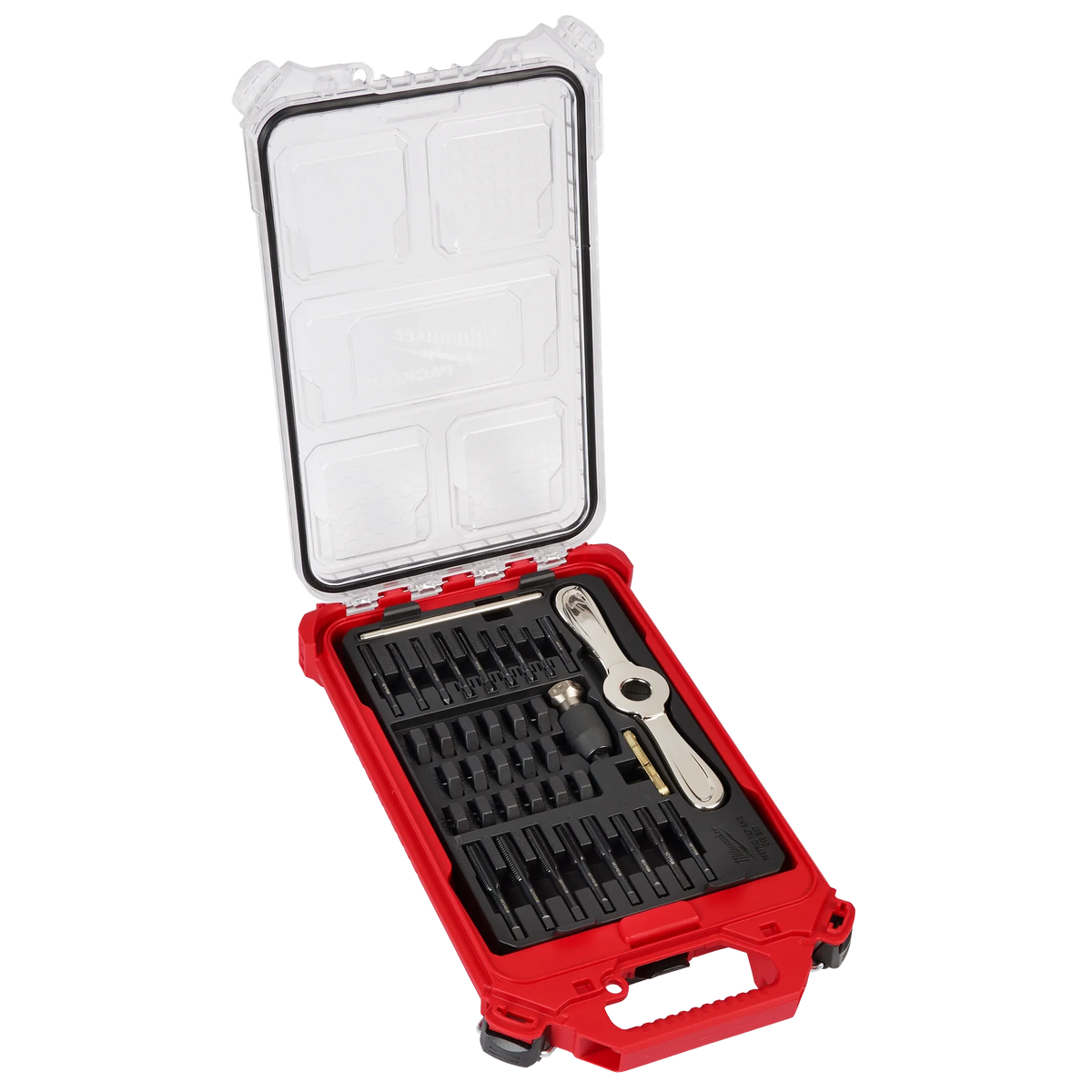 Milwaukee 49-22-5603 38PC Metric Tap & Die PACKOUT Set w/ HEX-LOK 2-in-1 Handle