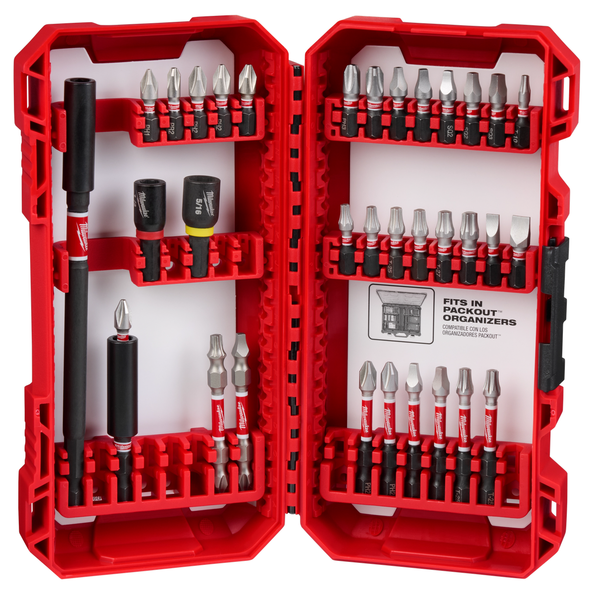Milwaukee 48-32-5101 34PC SHOCKWAVE Impact Duty Driver Bit Set