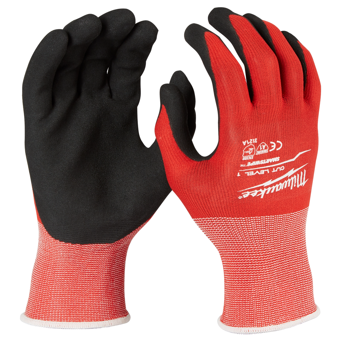 Milwaukee 48-22-8900E Cut Level 1 Nitrile Dipped Gloves - S (Pack of 144)