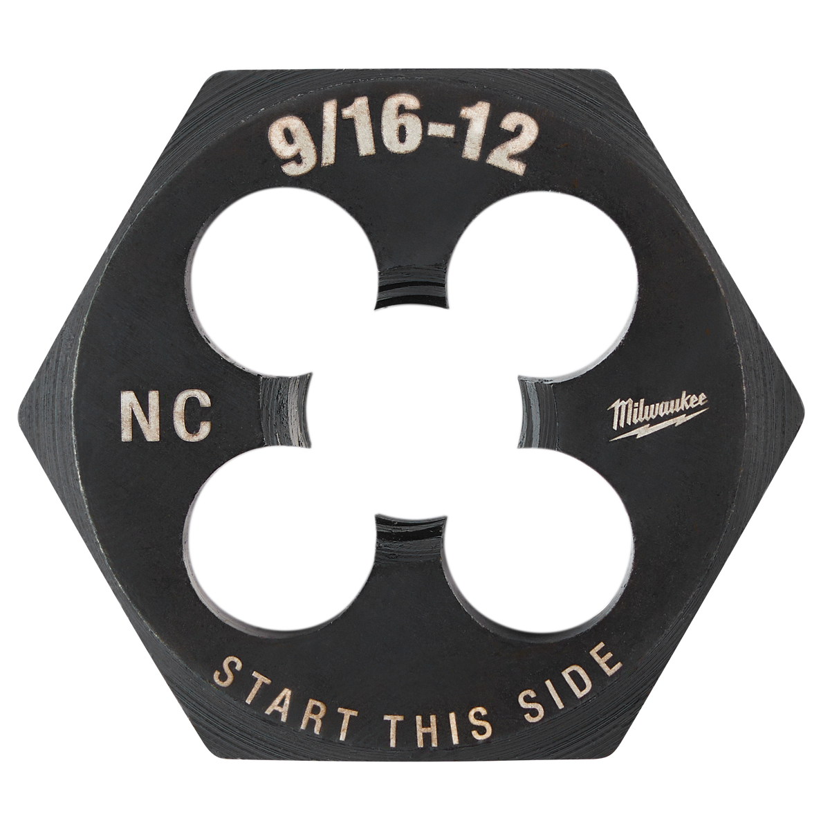 Milwaukee 49-57-5365 9/16"-12 NC 1-7/16" Hex Threading Die