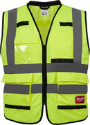 Milwaukee 48-73-5081 Class 2 High Visibility Yellow Performance Safety Vest - S/M (ANSI/CSA) (Pack of 12)