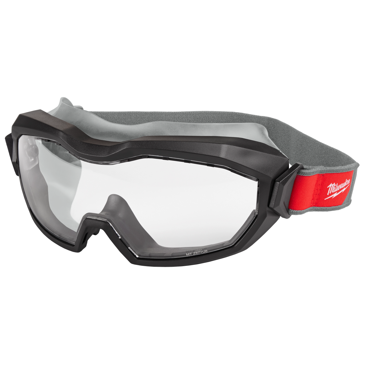 Milwaukee 48-73-2065 Non-Vented Goggles - Clear Dual Coat Lens (Pack of 6)