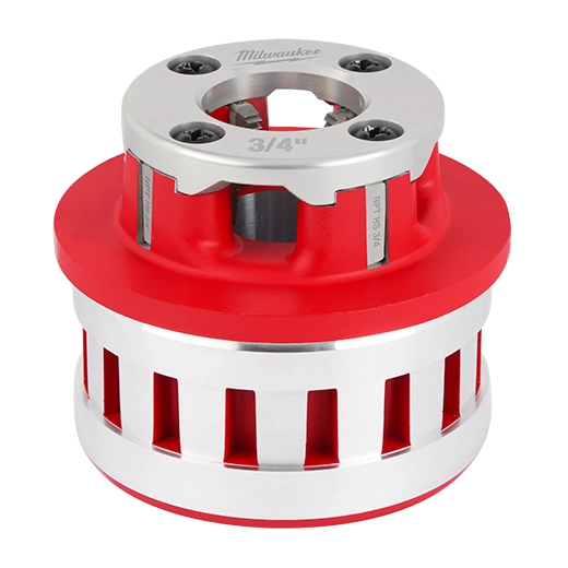 Milwaukee 48-36-1011 1-1/2" High Speed NPT Portable Pipe Threading Forged Aluminum Die Head