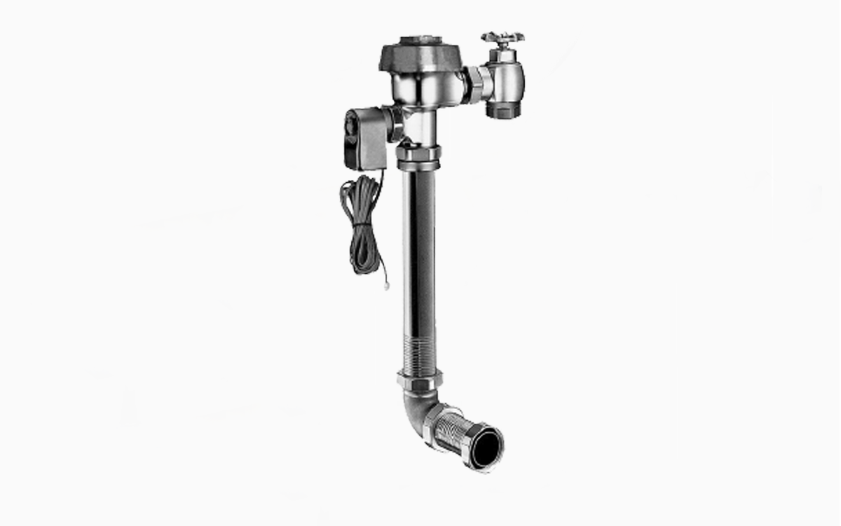 Sloan Royal 603 ES-1.28 Concealed Solenoid Flushometer, 1.28 gpf, Rear Spud, with 1&2 Handle Body