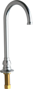 Chicago Faucets 626-ABCP Lead-Free Remote Spout, Deck-Mount