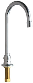 Chicago Faucets 626-E36VPABCP Lead-Free Remote Spout, Deck-Mount