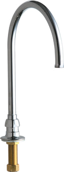 Chicago Faucets 626-GN8AABCP Lead-Free Remote Spout, Deck-Mount