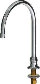 Chicago Faucets 626-GN8AE35ABCP Lead-Free Remote Spout, Deck-Mount