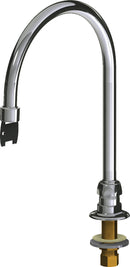 Chicago Faucets 626-GN8AE36VPABCP Lead-Free Remote Spout, Deck-Mount