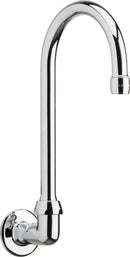 Chicago Faucets 629-GN2AE29ABCP Lead-Free Remote Spout, Wall-Mount
