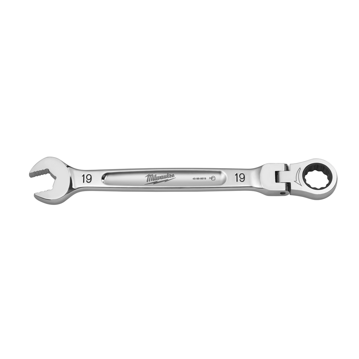 Milwaukee 45-96-9619 19mm Flex Head Ratcheting Combination Wrench