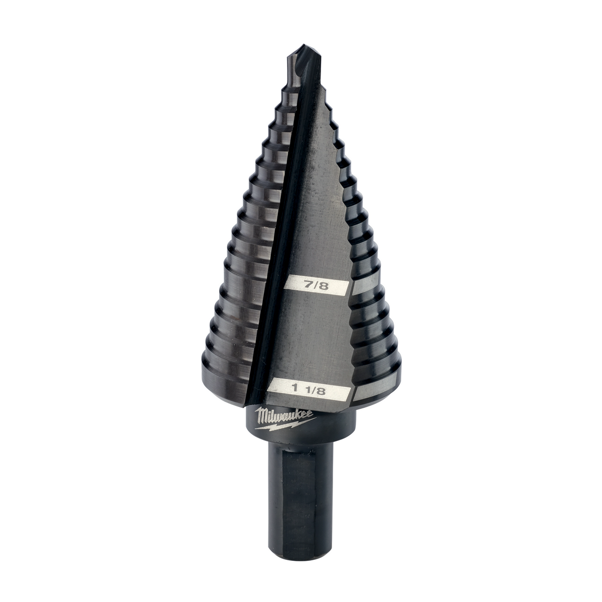 Milwaukee 48-89-9209 #9 Step Drill Bit, 7/8" & 1-1/8"