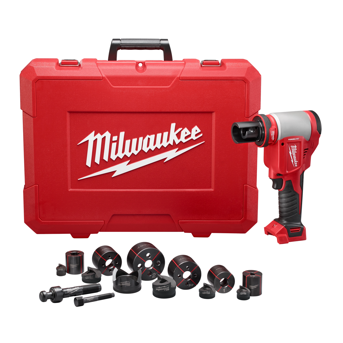 Milwaukee 2676-02 M18 FORCE LOGIC 10 Ton Knockout Tool 1/2" to 2"