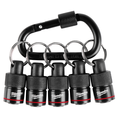 Milwaukee 48-32-4537 5PC Bit Holder with Carabiner (Pack of 3)