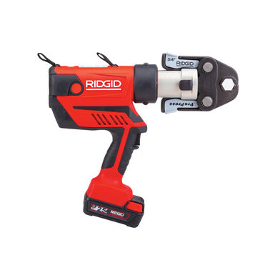 RIDGID 70138 RP 350 Press Tool Kit with MegaPress Jaws (1/2" - 1"), 18V