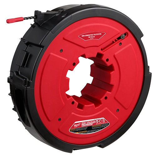 Milwaukee 48-44-5195 M18 FUEL ANGLER 100' Non-Conductive Polyester Pulling Fish Tape Replacement Cartridge