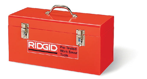 RIDGID 33085 606 Standard Shape Steel Toolbox with Tray
