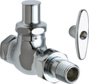 Chicago Faucets 699-ABCP Lead-Free Straight supply stop, Brass