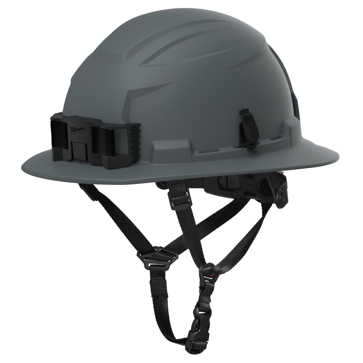 Milwaukee 48-73-1665 BOLT Gray Full Brim Safety Helmet – Type 2, Class E