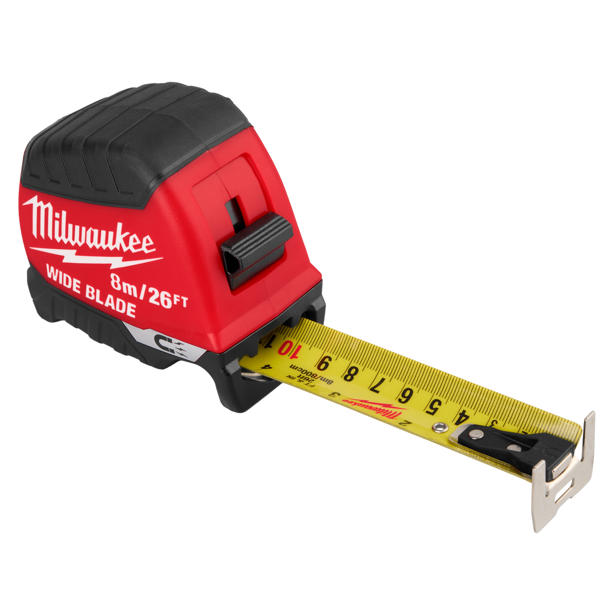 Milwaukee 48-22-1226M 8m/26ft Wide Blade Magnetic Tape Measure (Pack of 5)