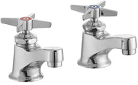 Chicago Faucets 700-E70PRABCP Lead-Free Deck-mounted manual faucet, single-hole, single-supply