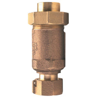 Zurn 1UFMX1M-700XL Lead-Free Dual Check Valve, Bronze