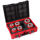 Milwaukee 48-36-1060 1/2"-2" High Speed NPT Portable Pipe Threading Forged Aluminum Die Head Kit