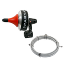 Spartan Tool Model 718 Cordless Drain Cleaning Machine Cable Bundle 7180C000