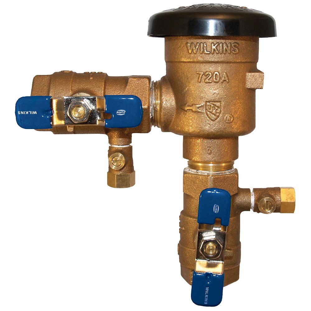 Zurn 112-720A 1-1/2" Pressure Vacuum Breaker Assembly (1/2" - 2"), Bronze, FNPT