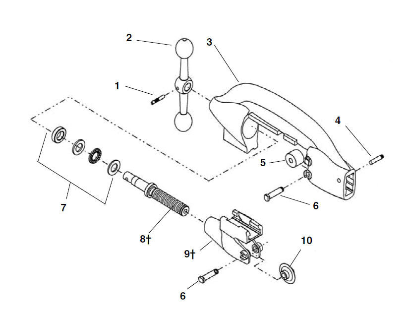 RIDGID 46725 Thrust Bearing Assembly, for 535A Automatic Threading Machine and 535 Threading Machine