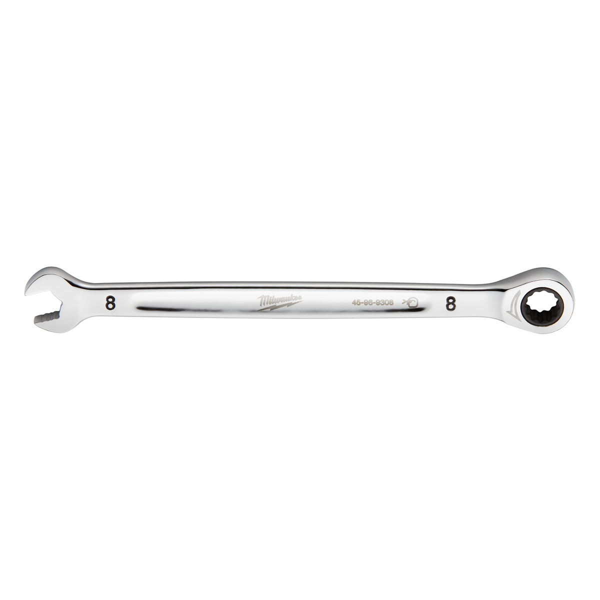 Milwaukee 45-96-9308 8mm Metric Ratcheting Combination Wrench